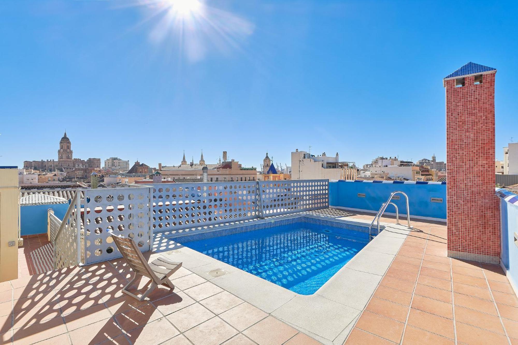 Апартаменты Coquito Pool Малага Экстерьер фото